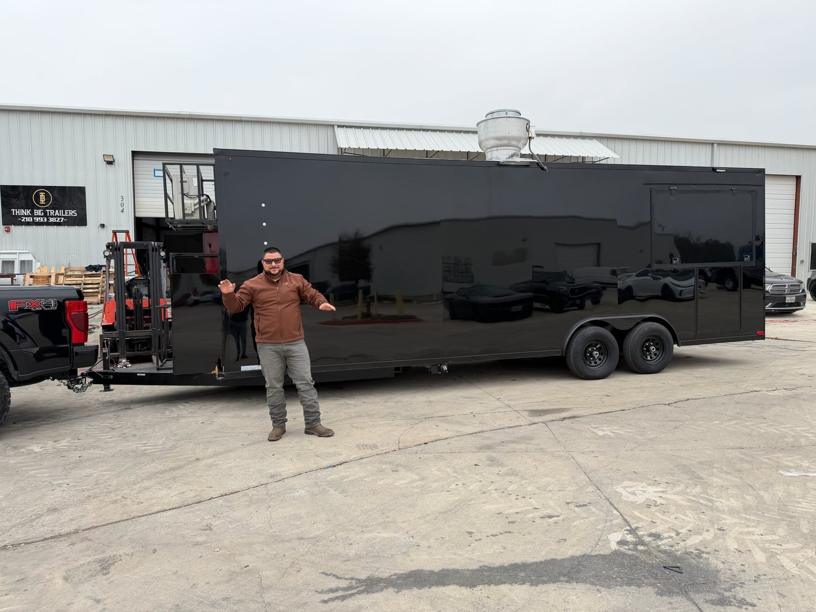 Think Big Trailers customer delivery — photo 36