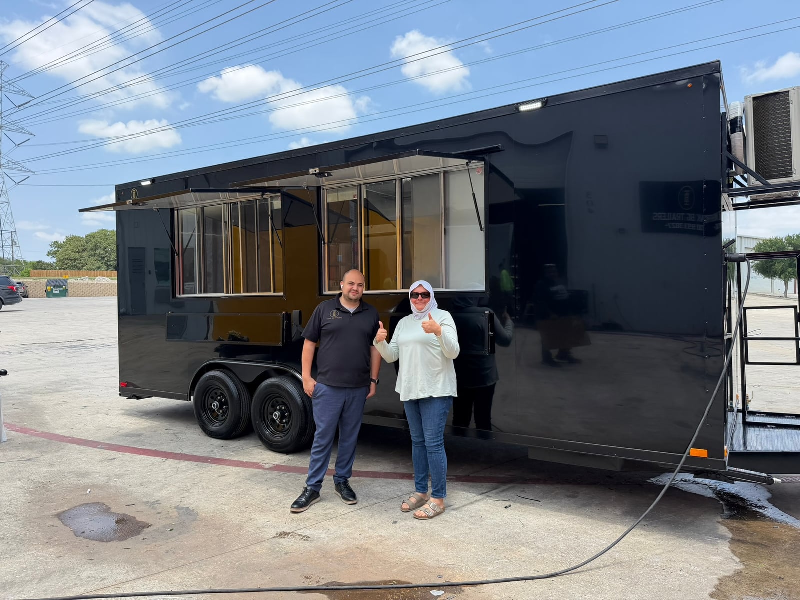 Think Big Trailers customer delivery — photo 2
