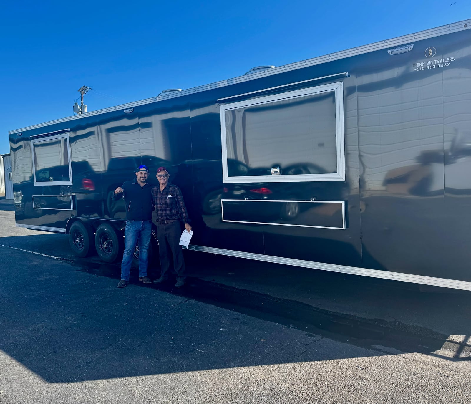 Think Big Trailers customer delivery — photo 61