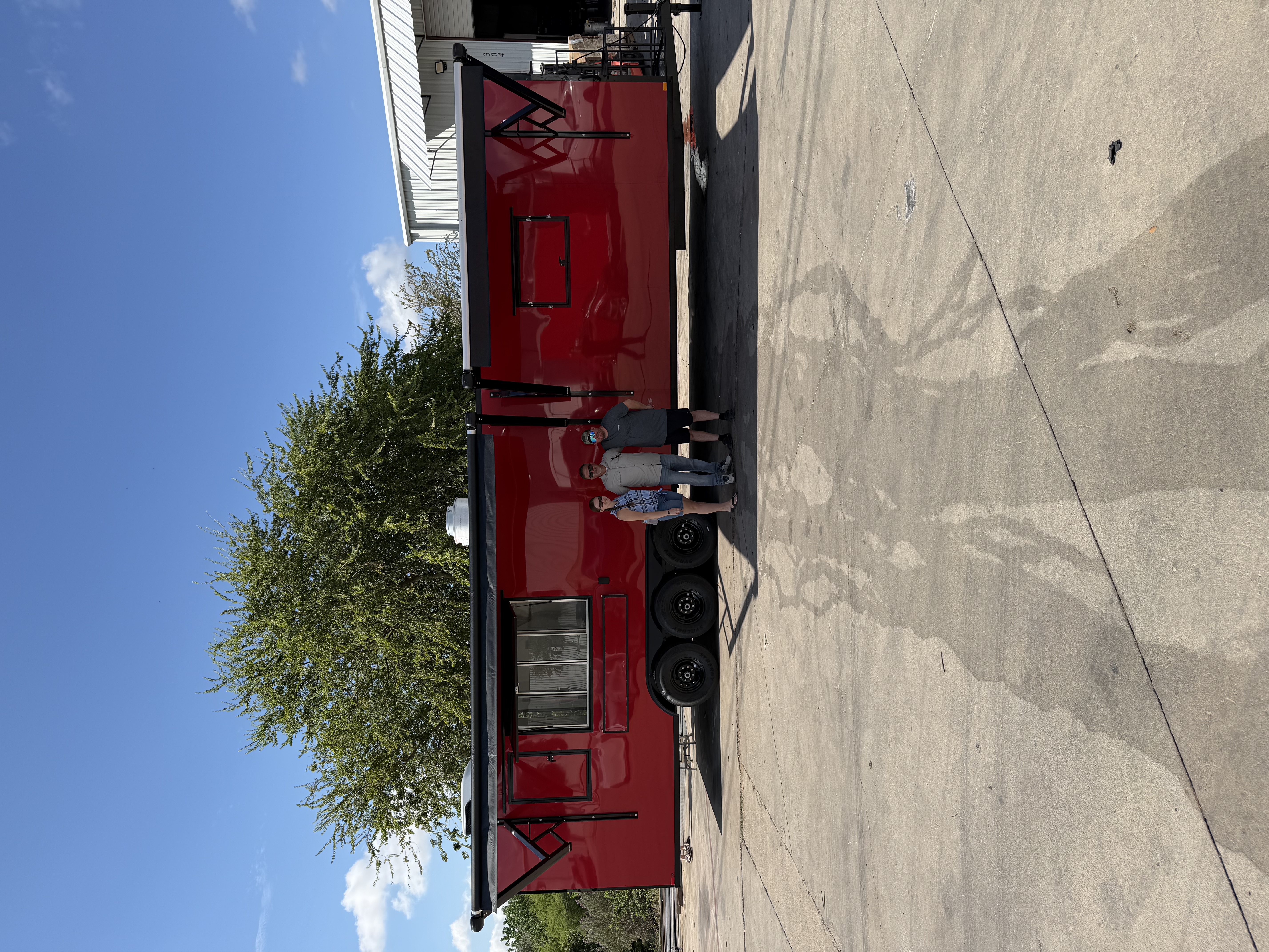 Think Big Trailers 32-foot trailer delivery — photo 89