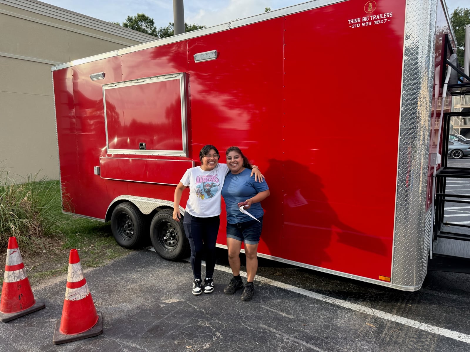 Think Big Trailers customer delivery — photo 1